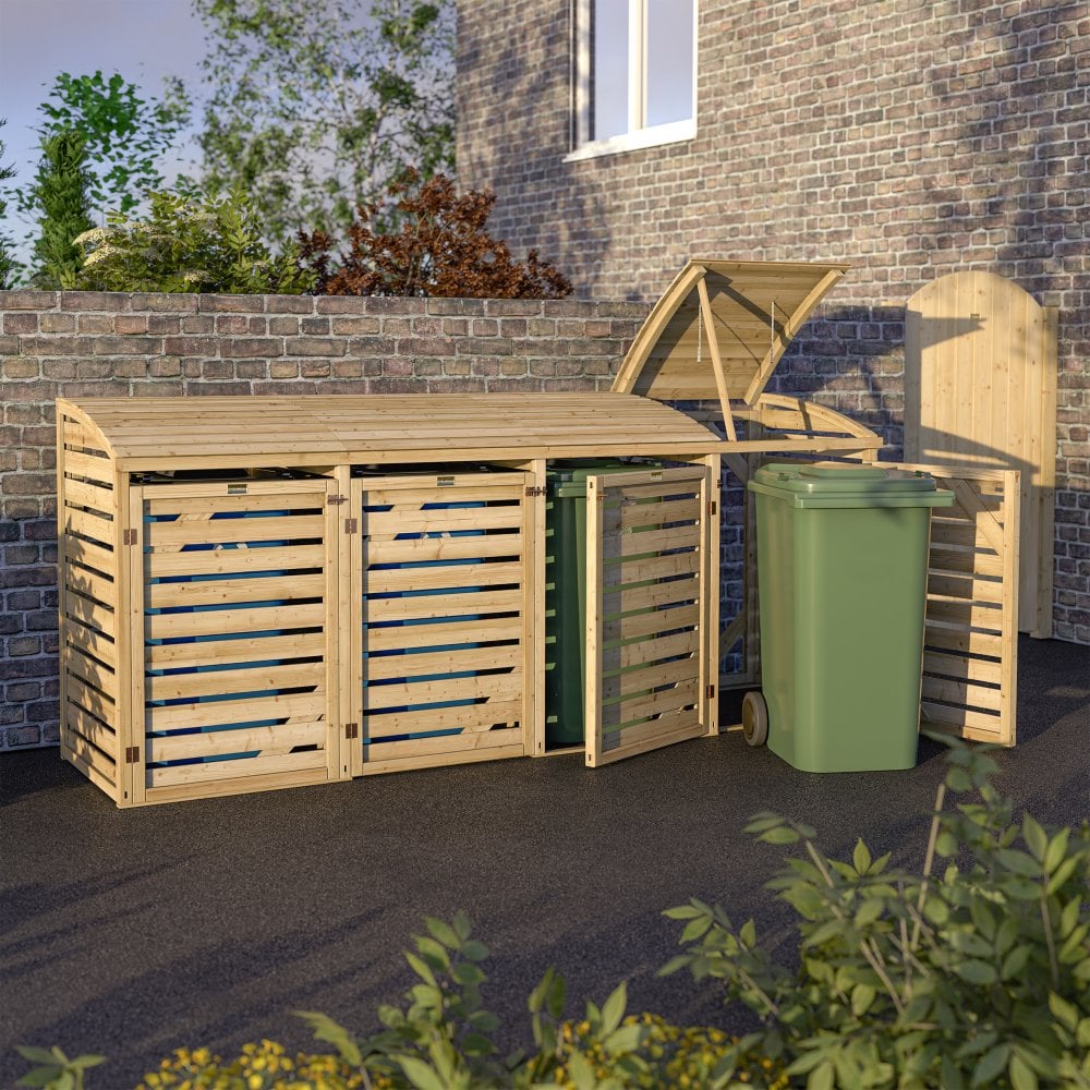 Classic Quadruple Bin Store — main product photo