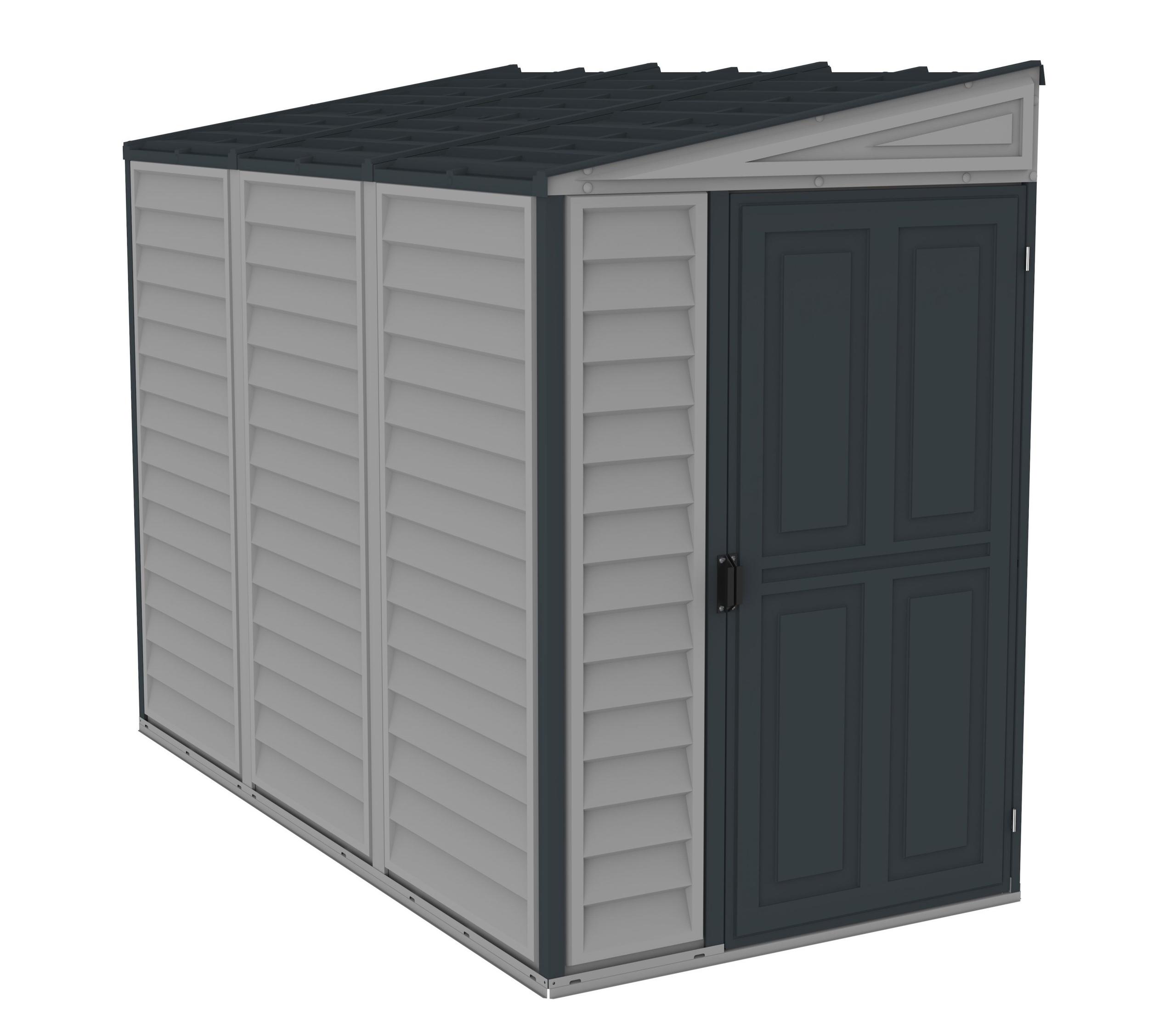Duramax 4 x 8 ft Lean To Sidemate Plus Plastic Shed — view 6