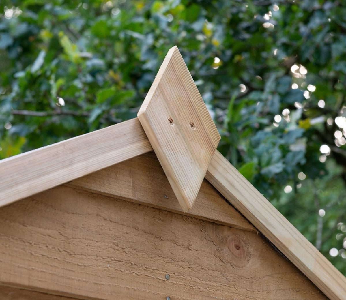Forest 6 x 4 ft Overlap Reverse Shed — view 3