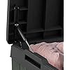Keter Darwin 511L Outdoor Garden Furniture Storage Box Green Evotech+ Wood Look and Feel | Fade Free | All Weather Resistant | Safe and Secure | Zero Maintenance | 2 year Warranty — view 4