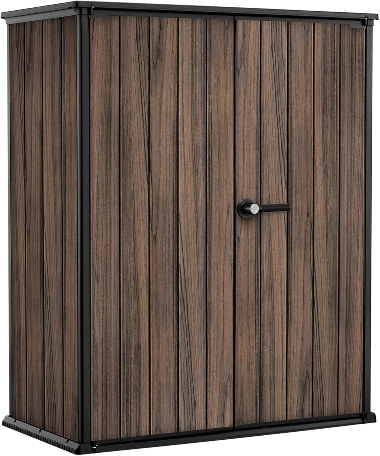 Keter Signature 1400L High Store Cabinet – Rosewood