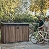 Keter Signature Horizontal 2020L Shed – Rosewood — alternate view