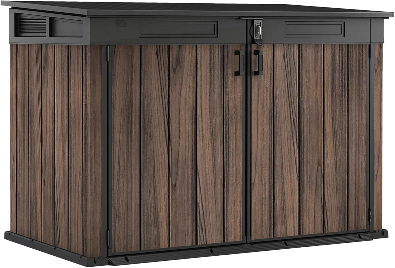 Keter Signature Horizontal 2020L Shed – Rosewood