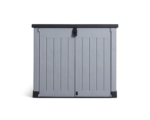 Keter Store It Out Pro Outdoor Garden Furniture Storage Shed Grey| Fade Free | All Weather Resistant | Safe and Secure | Zero Maintenance | 5 year Warranty — view 5
