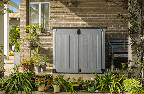 Keter Store It Out Pro Storage Shed – Grey — alternate view