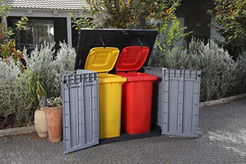 Keter Store It Out Pro Outdoor Garden Furniture Storage Shed Grey| Fade Free | All Weather Resistant | Safe and Secure | Zero Maintenance | 5 year Warranty — view 4
