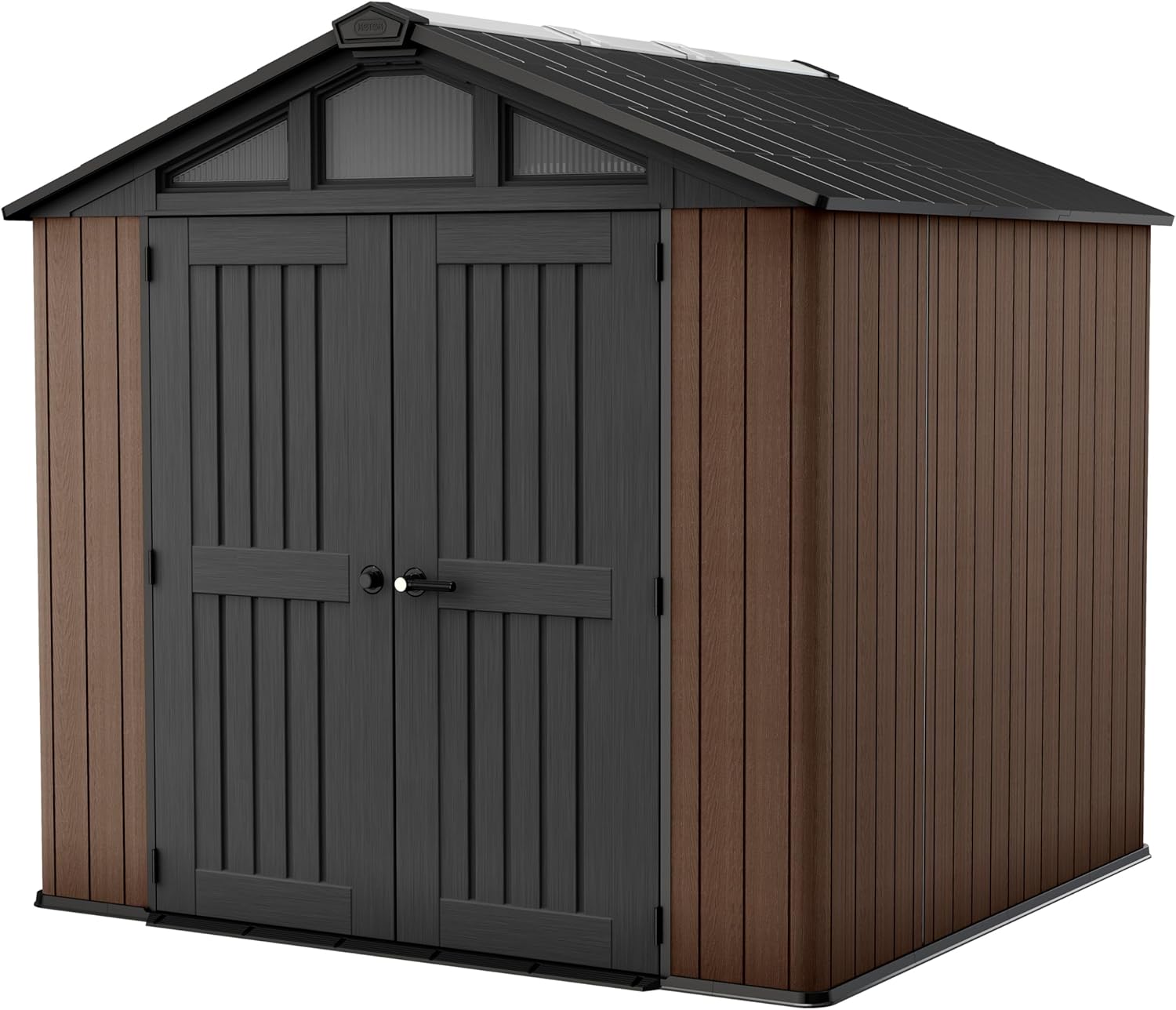 Keter Stronghold 8x8ft Garden Shed – Brown