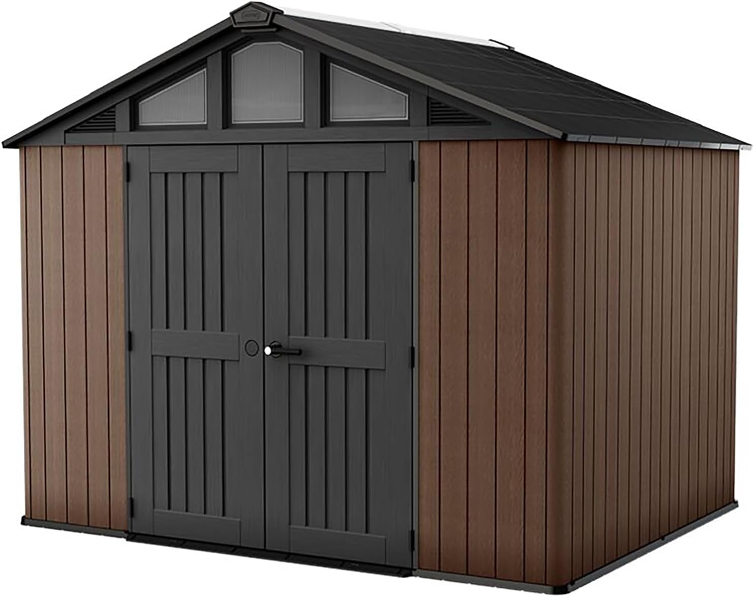 Keter Stronghold 10x8ft Garden Shed – Brown