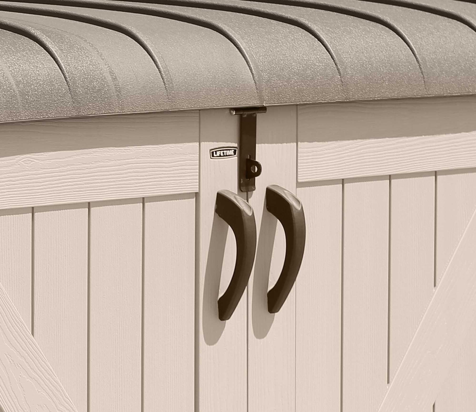 Lifetime 6 x 3.5 ft Low Garden Storage Box — view 6