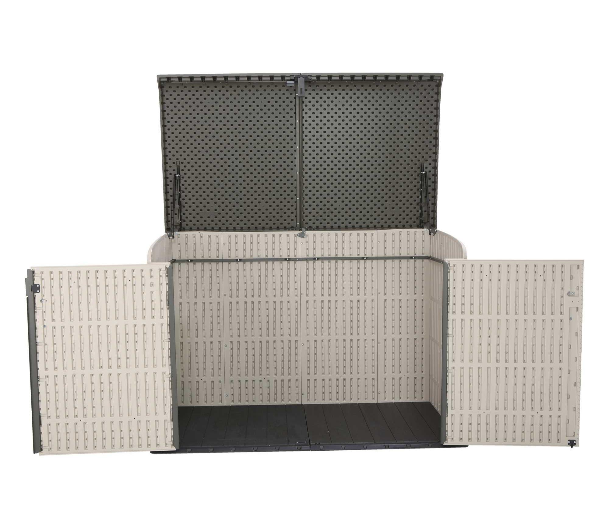 Lifetime 6 x 3.5 ft Low Garden Storage Box — view 7