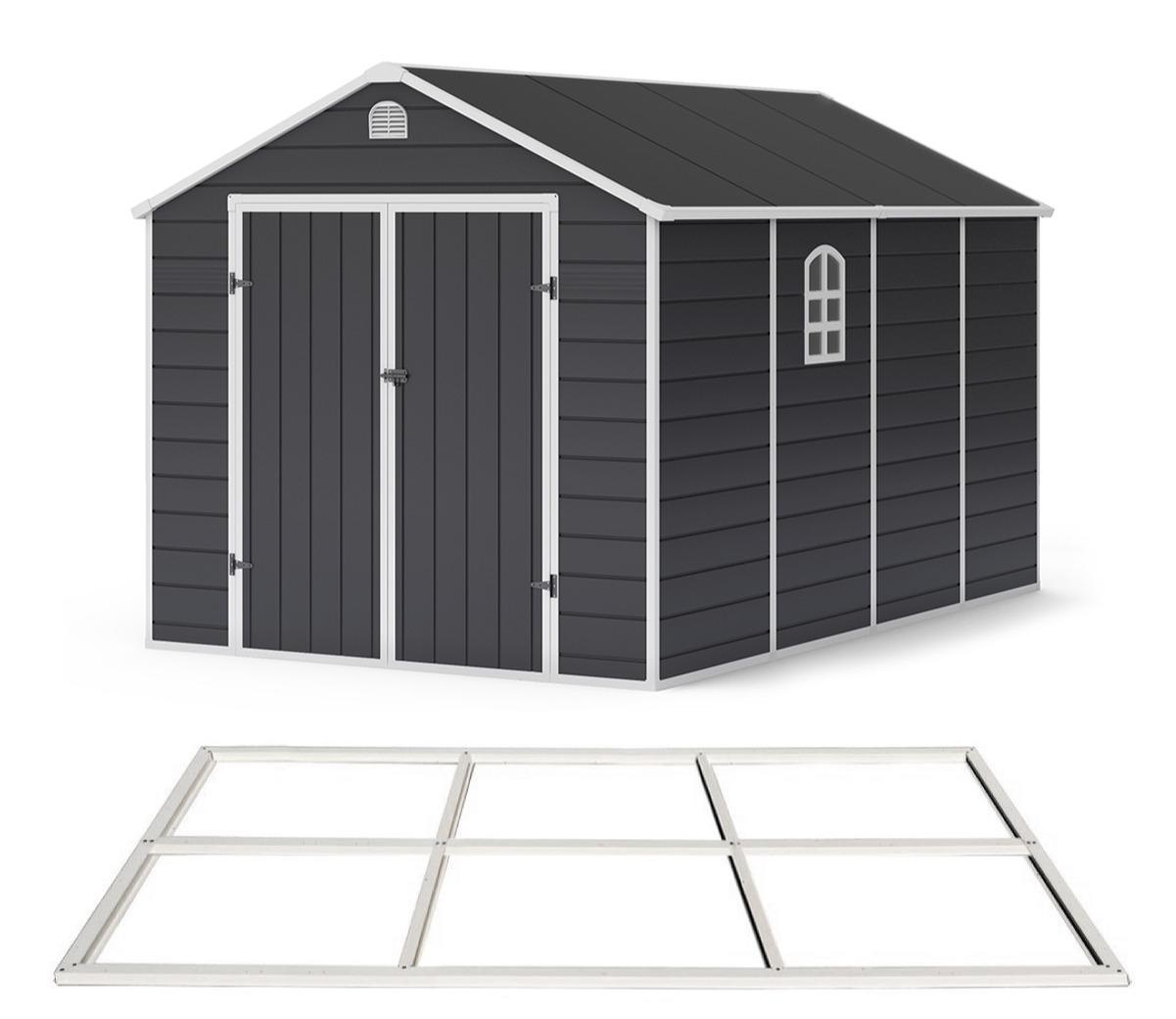 Lotus Sheds Sono 8 x 12 ft Apex Plastic Shed — view 5