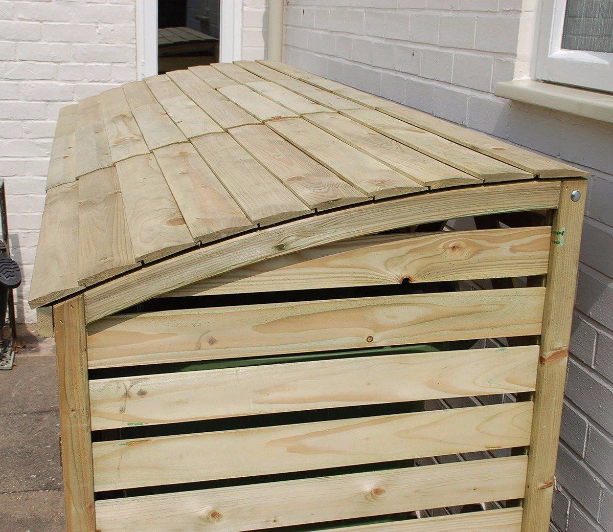 Rowlinson Classic Triple Wheelie Bin Store — view 6