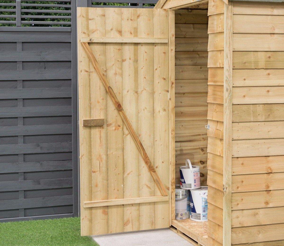 Rowlinson Overlap 4 x 3 ft Shed — view 3