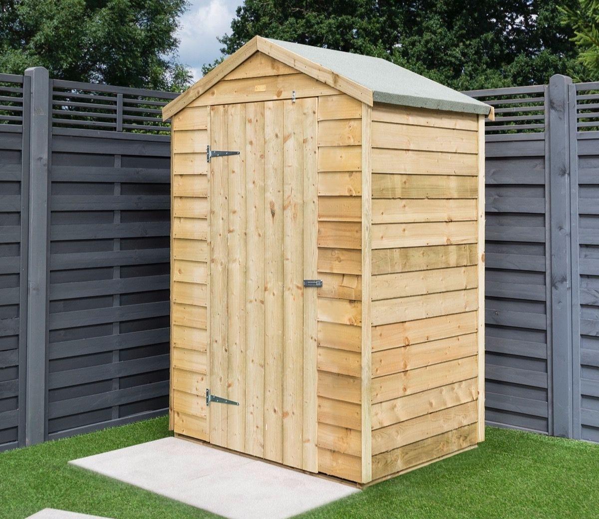 Rowlinson Overlap 4 x 3 ft Shed — alternate view