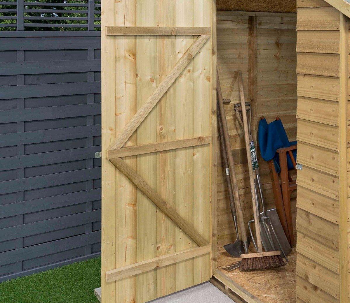 Rowlinson Overlap 4 x 6 ft Shed — view 3