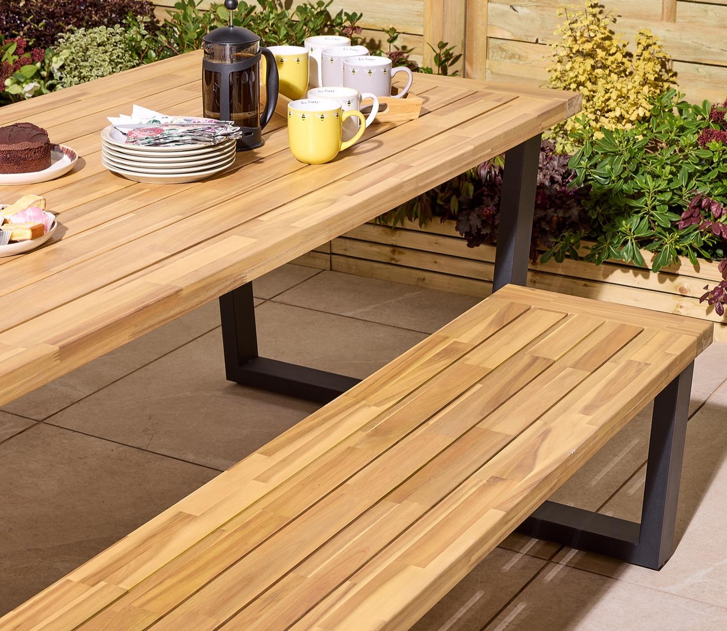 Rowlinson Stockholm 6 Seat Dining Set — view 4