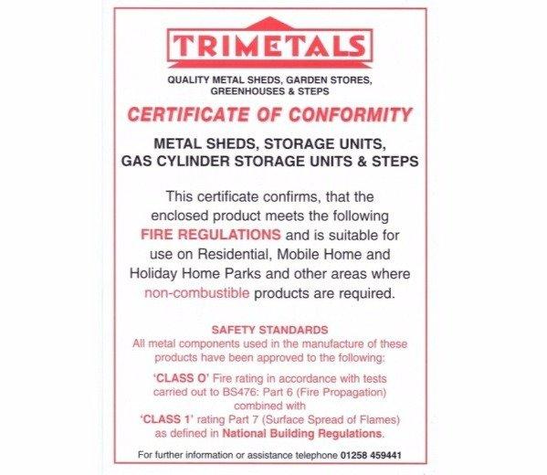 Trimetals Protect A Cycle Store — view 6