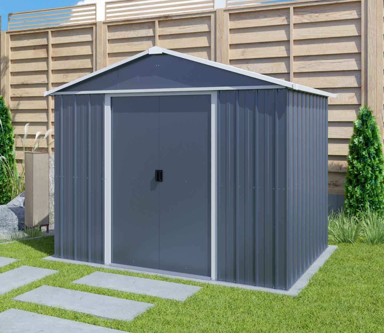 YardMaster 10 x 8 ft Castleton Metal Shed — view 4
