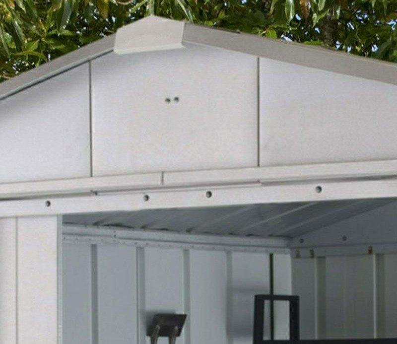 YardMaster 6 x 6 ft Emerald Deluxe Metal Shed — view 7