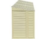Duramax 4 x 8 ft Lean To Sidemate Plastic Shed - Image 7