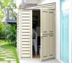Duramax 4 x 8 ft Lean To Sidemate Plastic Shed - Image 2