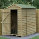 Forest 4 x 6 ft Overlap Security Shed