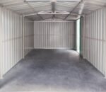 Globel 10 x 15 ft Dual Door Metal Workshop Garage - Image 9