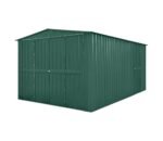 Globel 10 x 15 ft Dual Door Metal Workshop Garage - Image 7