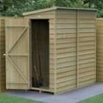 Forest 3 x 6 ft Overlap Pent Shed
