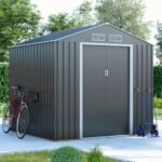 Lotus Sheds Hera 7 x 6 ft Apex Metal Shed