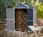 Palram Canopia 6 x 3 ft Skylight Anthracite Polycarbonate Shed - Image 3