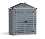 Palram Canopia 6 x 3 ft Skylight Anthracite Polycarbonate Shed - Image 4