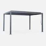 Palace 4x3m Louvered Pergola - Aluminium & Steel - Image 5