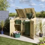 Premier Shiplap Single Bin Store With Box Store - Image 2