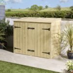 Premier Shiplap Single Bin Store With Box Store - Image 3