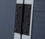Rowlinson Airevale 4 x 6 ft Dark Grey Plastic Apex Shed - Image 9
