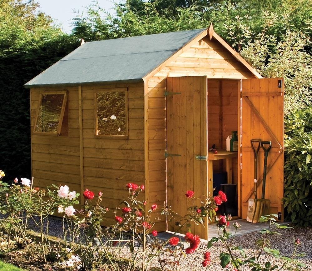 rowlinson-premier-shed-8ft-x-6ft-a626f5b9062aed885257b44eb10e06de_original.jpg Rowlinson Premier 6 x 8 ft Shed - Image 1