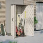 Suncast Mannington Storage Cabinet - Vanilla - Image 3