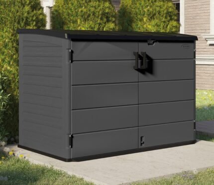Suncast Moda Stow-Away 6 x 3 ft Storage Shed