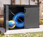 Suncast Moda Stow-Away 6 x 3 ft Storage Shed - Image 4