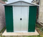 YardMaster 6 x 6 ft Emerald Deluxe Metal Shed - Image 3