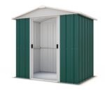 YardMaster 6 x 6 ft Emerald Deluxe Metal Shed - Image 8