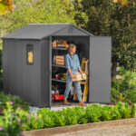 Darwin 6x8ft (1.9m x 2.4m) Garden Shed - Image 5