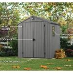 Darwin 6x6ft (1.9m x 1.8m) Garden Shed - Image 9