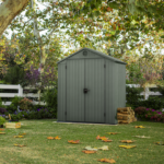 Darwin 6x4ft (1.8m x 1.2m) Garden Shed - Green - Image 2
