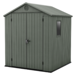 Darwin 6x6ft (1.9m x 1.8m) Garden Shed - Green