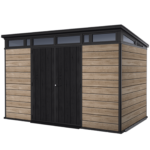 Signature Collection 11x7ft (3.4m x 2.1m) Garden Shed - Ashwood