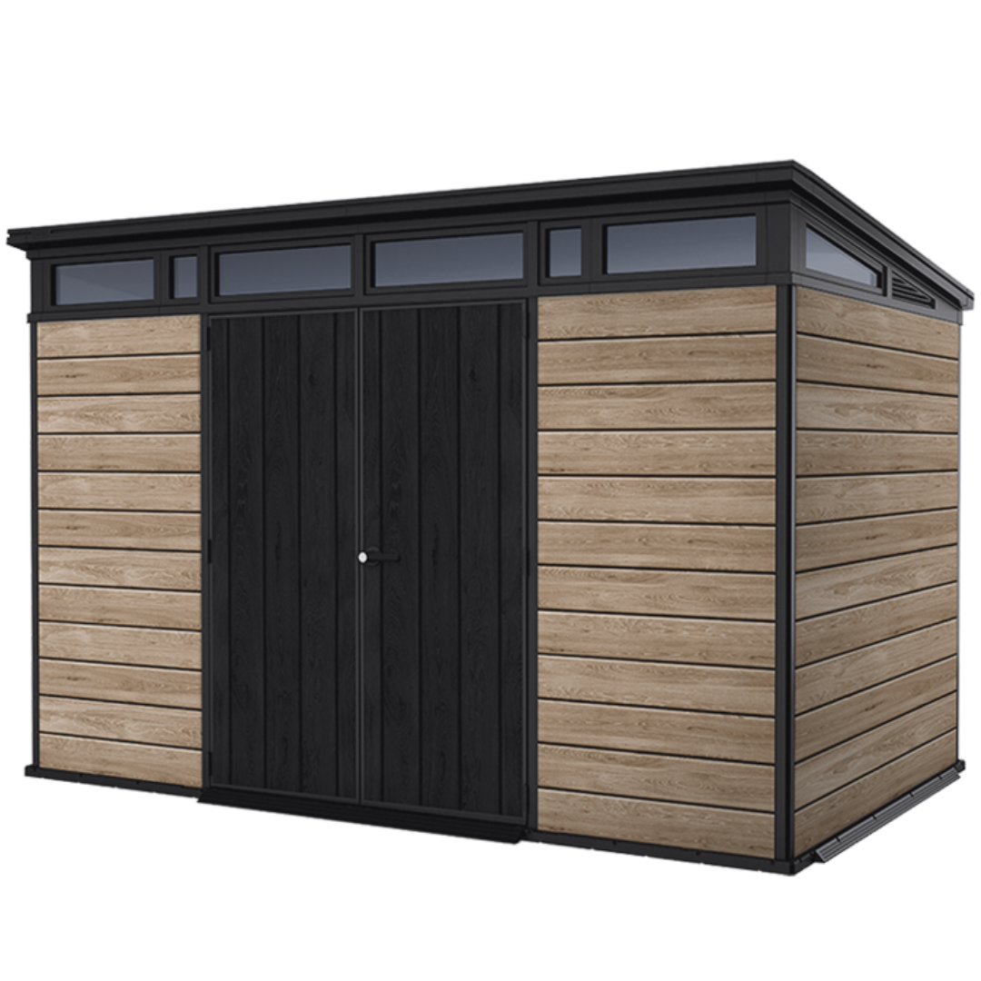 6_43f8f23d-e0ad-4fed-8aac-b6f4d775ec50.png Signature Collection 11x7ft (3.4m x 2.1m) Garden Shed - Ashwood - Image 1