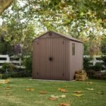 Darwin Apex Garden Storage Shed 6 × 6 ft Brown - Image 2