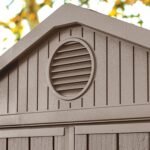 Darwin Apex Garden Storage Shed 6 × 6 ft Brown - Image 4